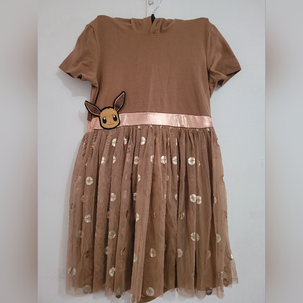Girls pokemon dress size XL